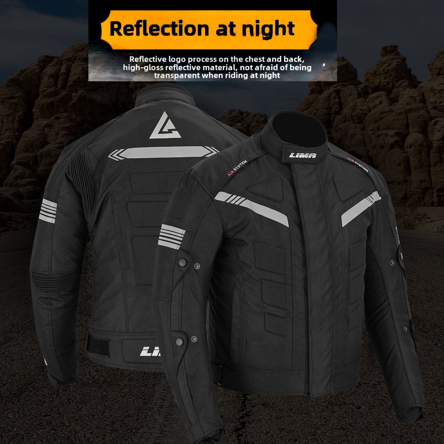 Mens Motorcycle Waterproof Cordura Textile Jacket Motorbike CE2 Approved Armours