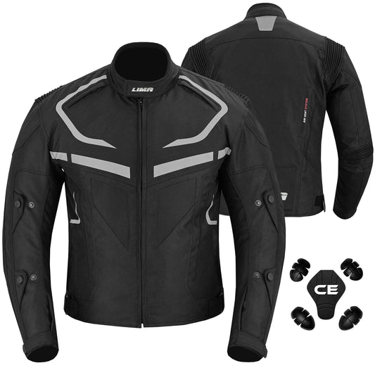 Mens Motorbike Jacket CE Approved Waterproof