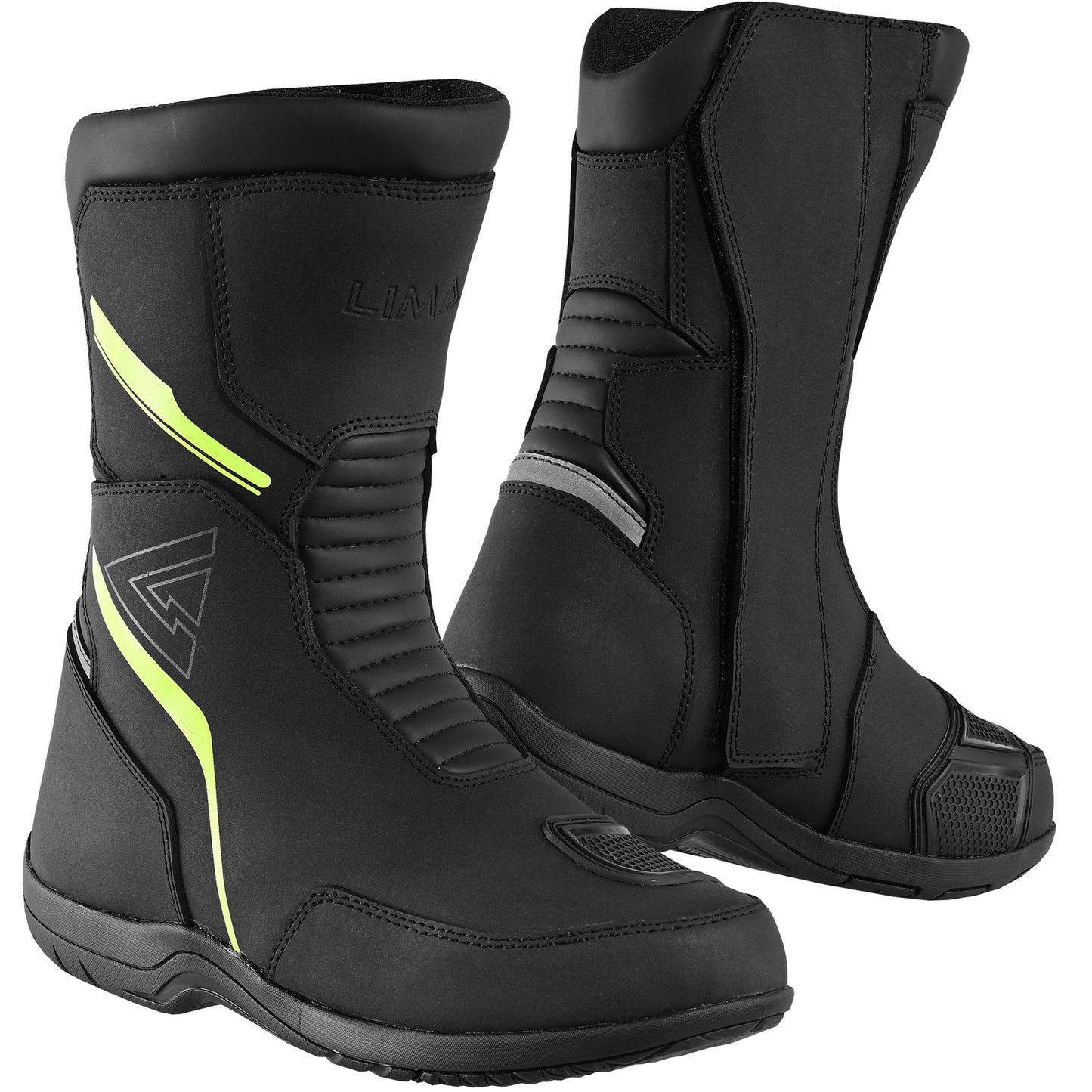 Mens Waterproof Leather Touring Boots Motorbike Motorcycle Riding Armoured Shoes ROCK