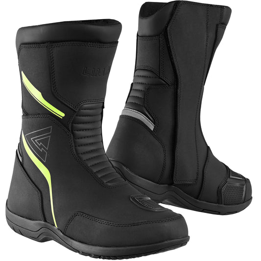 Mens Waterproof Leather Touring Boots Motorbike Motorcycle Riding Armoured Shoes ROCK