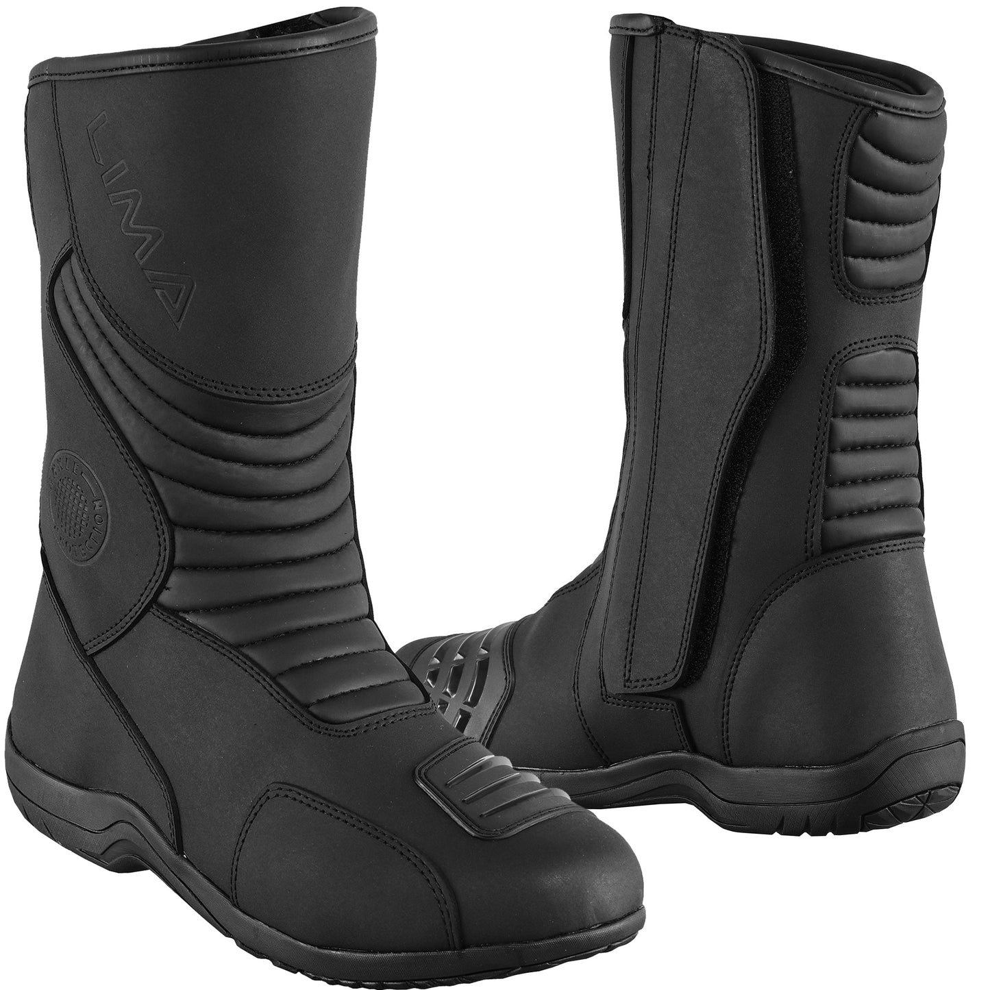 Mens Waterproof Leather Touring Boots Motorbike Motorcycle Riding Armoured Shoes BLAZE