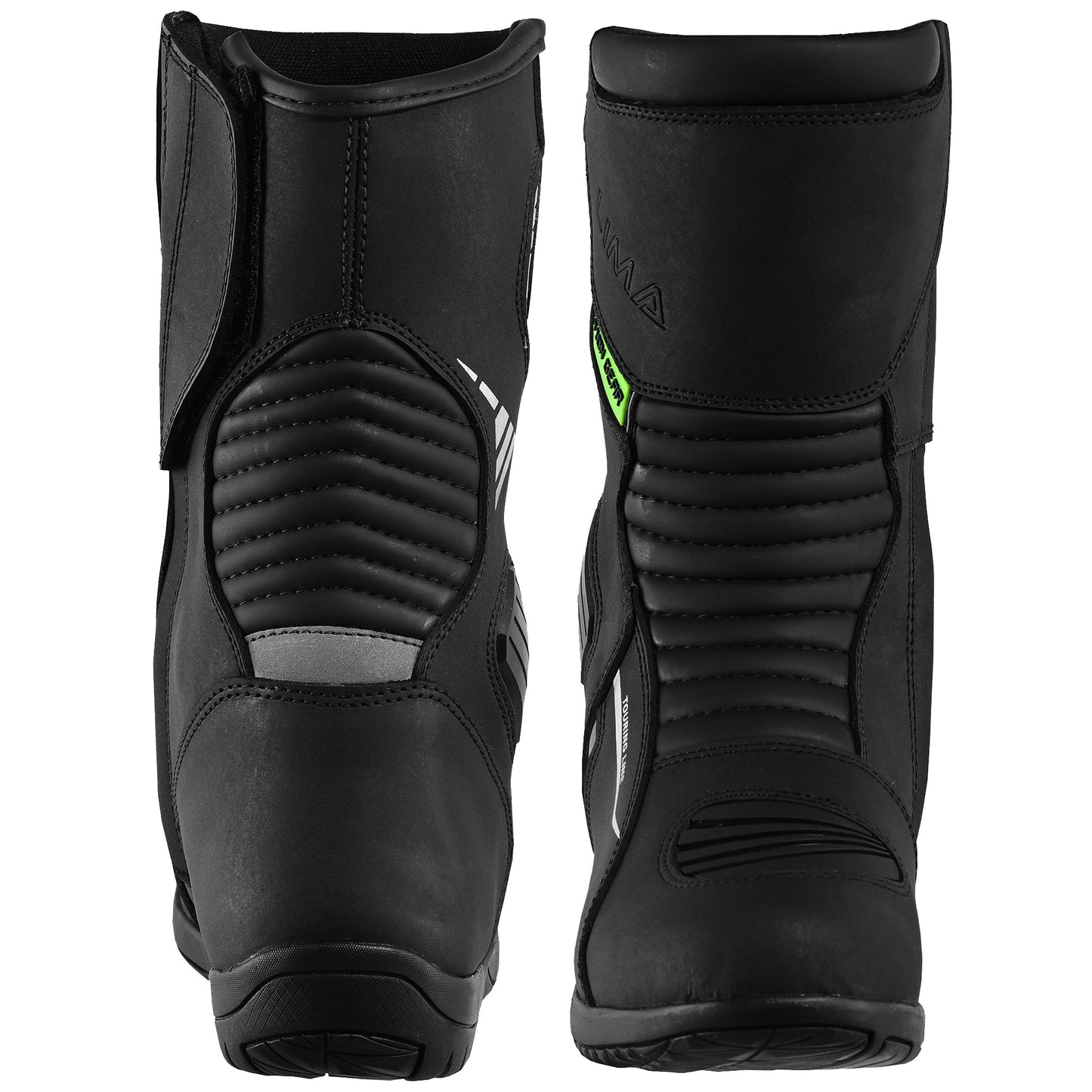 Mens Waterproof Leather Touring Boots Motorbike Motorcycle Riding Armoured Shoes ROARAR