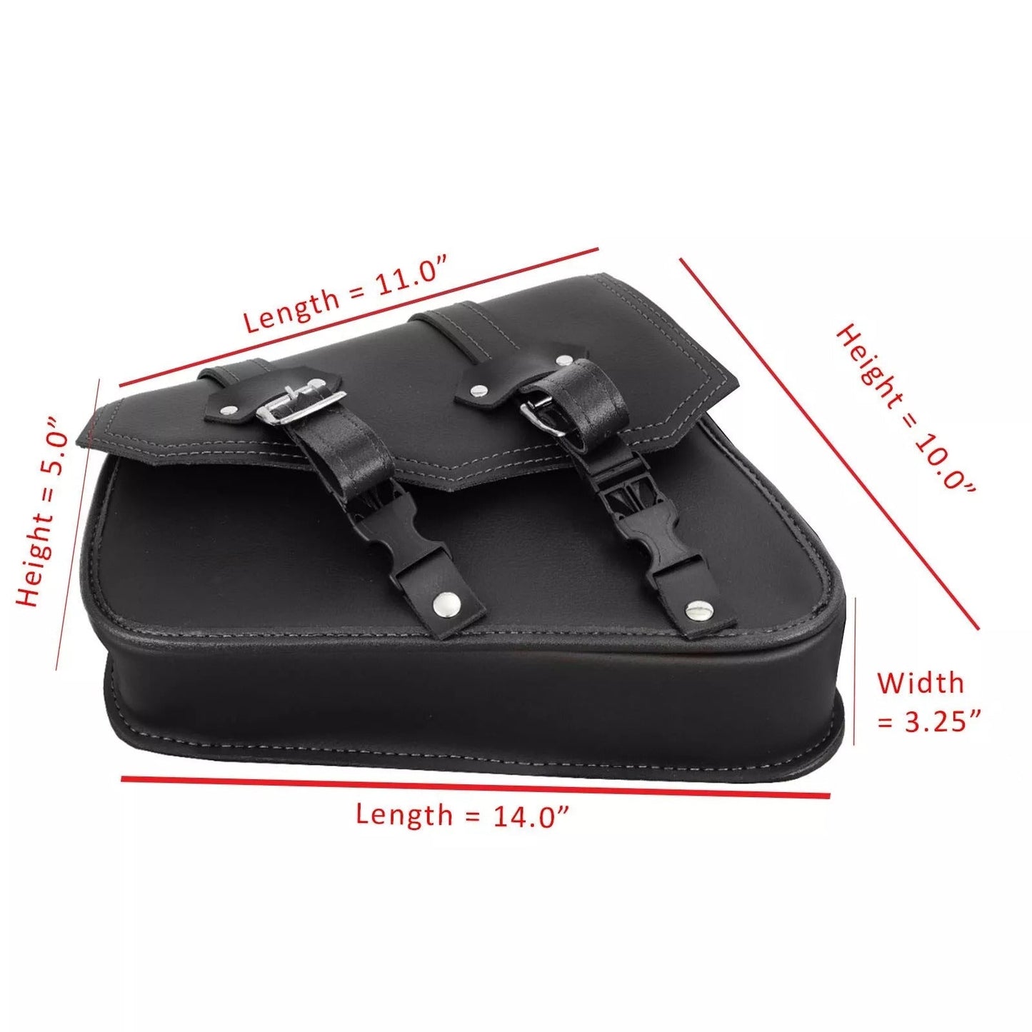 MOTORBIKE SADDLE BAGS MOTORCYCLE PANNIERS WATERPROOF LUGGAGE TOOL UNIVERSAL BAG MODLE BLACK 061