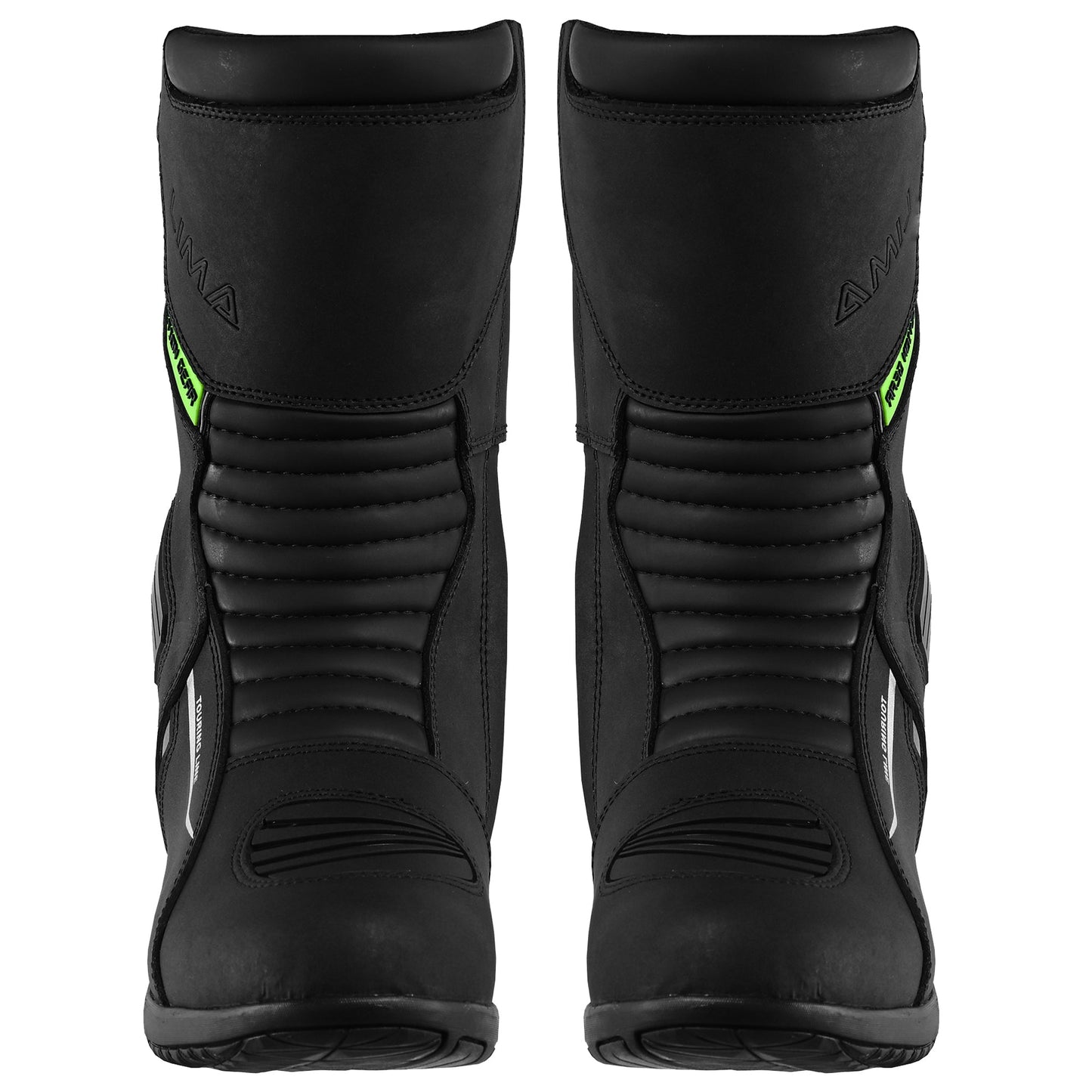 Mens Waterproof Leather Touring Boots Motorbike Motorcycle Riding Armoured Shoes ROARAR