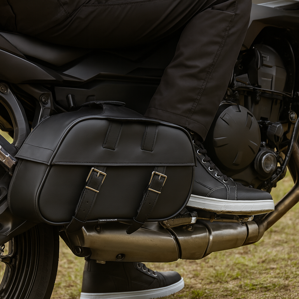 MOTORBIKE SADDLE BAGS MOTORCYCLE PANNIERS WATERPROOF LUGGAGE TOOL UNIVERSAL BAG MODLE 577