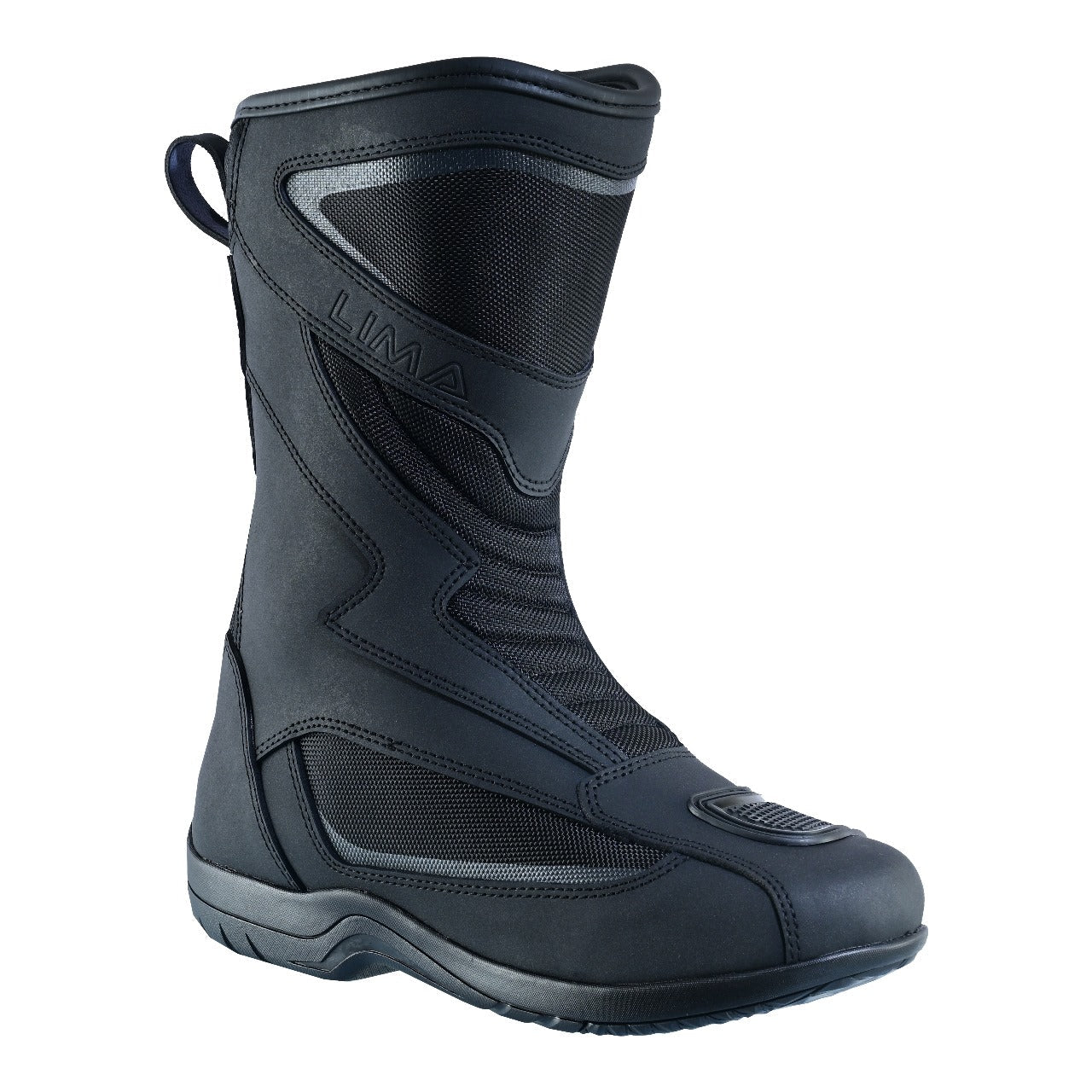 Mens Waterproof Leather Touring Boots Motorbike Motorcycle Riding Armoured Shoes Swift
