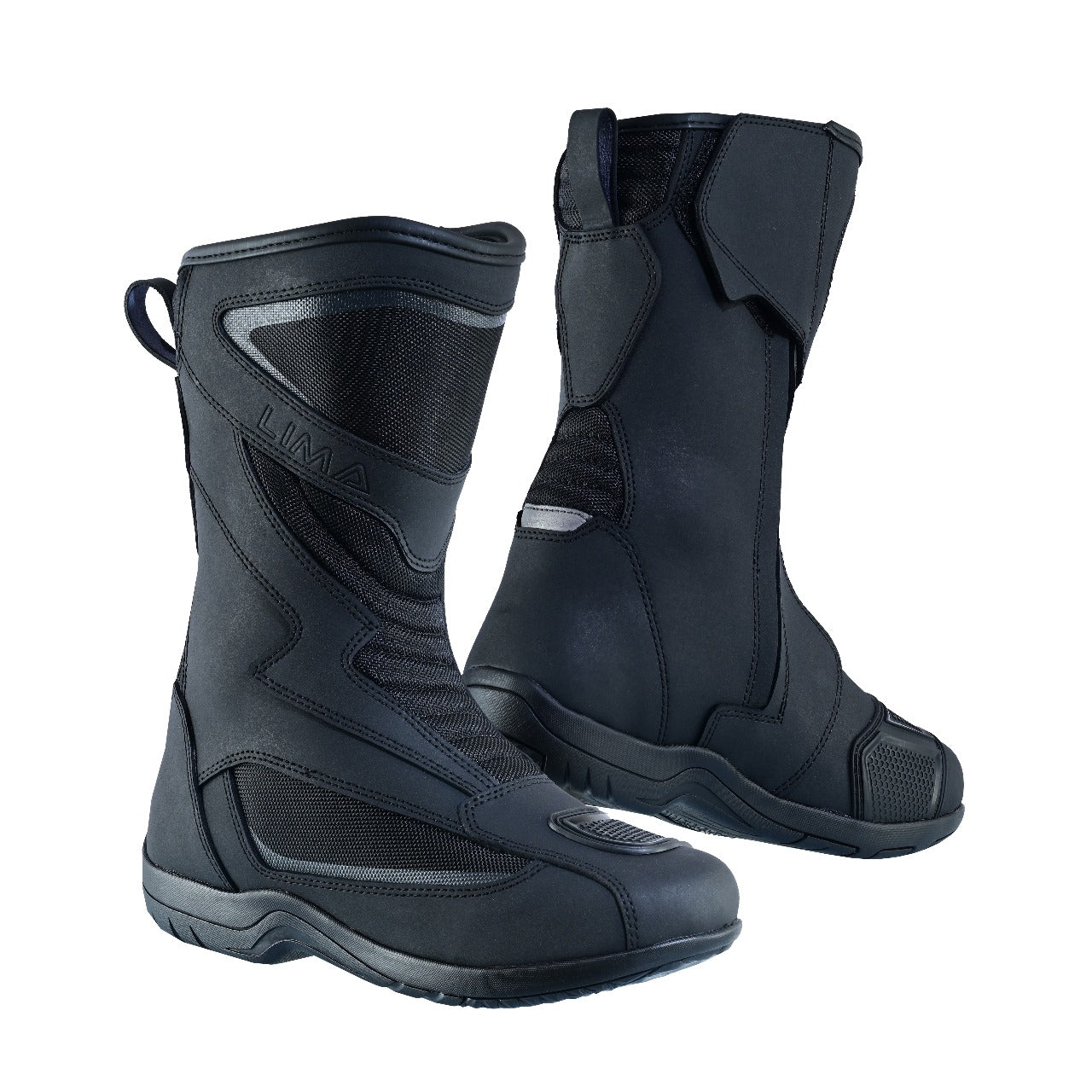Mens Waterproof Leather Touring Boots Motorbike Motorcycle Riding Armoured Shoes Swift