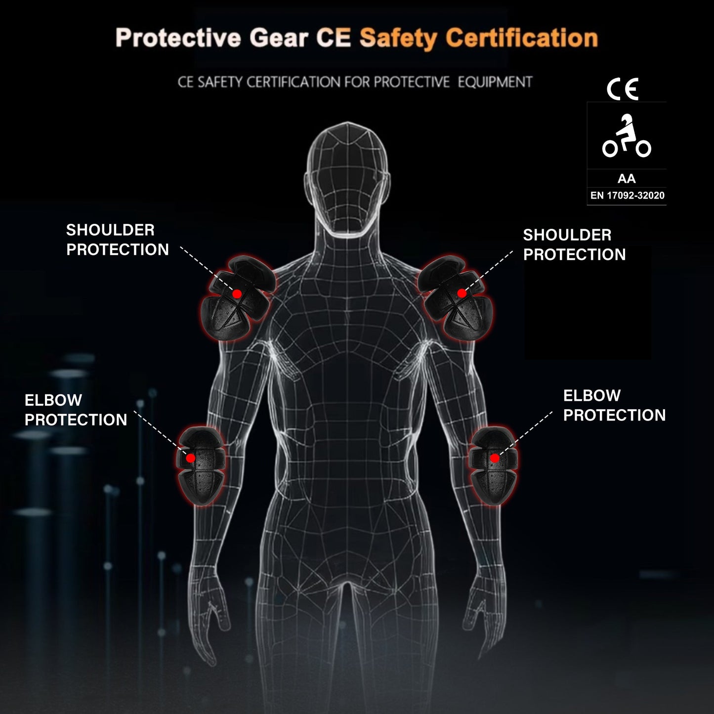 MEN SOFTSHELL MOTORCYCLE MOTORBIKE REMOVABLE CE ARMOUR JACKET WATERPROOF HOODIE  CHARCOL